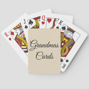 Stijlvolle, gepersonaliseerde kleinschalige speelk pokerkaarten