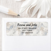 Stijlvolle gepersonaliseerde pennen etiket (Insitu)