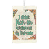 Stijlvolle geuren voor elke ruimte: Tekst Graphic Luchtverfrisser (Achterkant)