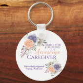 Stijlvolle Geweldige zorgverlenerswaardering Sleutelhanger (Voorkant)