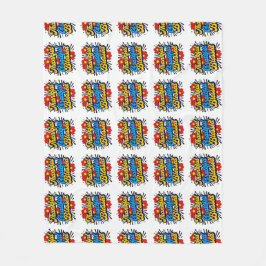 Stijlvolle gezegende, dankbare, dankbare Thanksgiv Fleece Deken