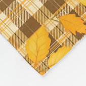 Stijlvolle gezegende, dankbare, dankbare Thanksgiv Fleece Deken (Hoek)