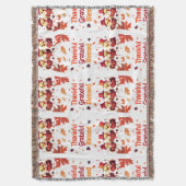 Stijlvolle gezegende, dankbare Thanksgiving Deken (Voorkant Verticaal)