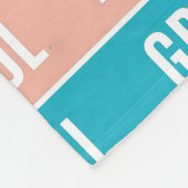 Stijlvolle gezegende, dankbare Thanksgiving Fleece Deken (Hoek)