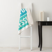 Stijlvolle gezegende, dankbare Thanksgiving Sherpa Deken (In situ)