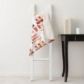 Stijlvolle gezegende, dankbare Thanksgiving Sherpa Deken (In situ)