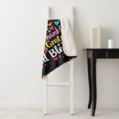 Stijlvolle gezegende, dankbare Thanksgiving Sherpa Deken (In situ)