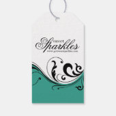 Stijlvolle Gift Hang Label Cadeaulabel (Achterkant)