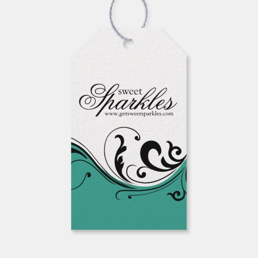 Stijlvolle Gift Hang Label Cadeaulabel (Achterkant)
