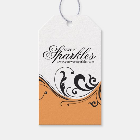 Stijlvolle Gift Hang Label Cadeaulabel (Voorkant)