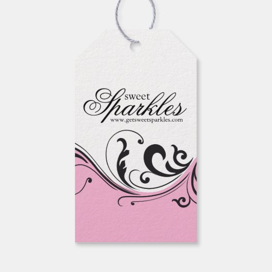 Stijlvolle Gift Hang Label Cadeaulabel (Achterkant)