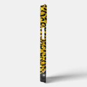 Stijlvolle girale faux-glitter dierlijk afdrukken Case-Mate iPhone case (Achterkant / Rechts)