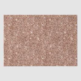 Stijlvolle Girly Pink Rose Gold Glitter Glitter Tissuepapier