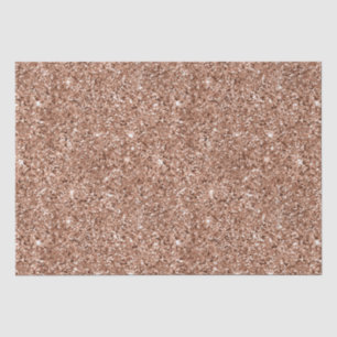 Stijlvolle Girly Pink Rose Gold Glitter Glitter Tissuepapier