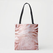 Stijlvolle Girly Pink Rose Gold Zebra Glam Glitz Tote Bag (Voorkant)