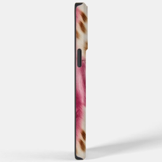 Stijlvolle Girly Roze Wit Goud Zebra Case-Mate iPhone Case (Achterkant / Rechts)