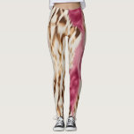 Stijlvolle Girly Roze Wit Goud Zebra Leggings<br><div class="desc">Stijlvolle Girly Pink Gold White Zebra</div>