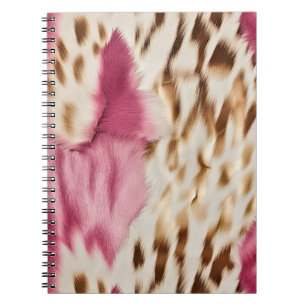 Stijlvolle Girly Roze Wit Goud Zebra Notitieboek