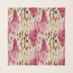 Stijlvolle Girly Roze Wit Goud Zebra Sjaal<br><div class="desc">Stijlvolle Girly Pink Gold White Zebra</div>