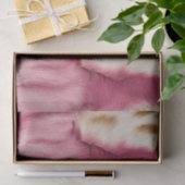 Stijlvolle Girly Roze Wit Goud Zebra Tissuepapier (Geschenk)