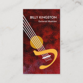 Stijlvolle gitarist voor de Grote Oceaan Visitekaartje