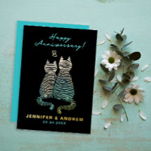 Stijlvolle Glam Schattige Jubileum Gradient Blue C