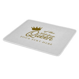 Stijlvolle Glas Chef Board Perfect voor Keuken Que Snijplank