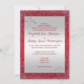 Stijlvolle Glitter & Diamanten Trouwringen Trouwri Kaart (Voorkant)