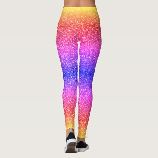 Stijlvolle glitter leggings (Achterkant)