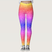 Stijlvolle glitter leggings (Voorkant)