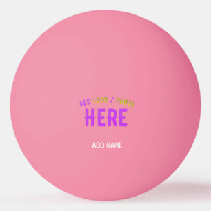 STIJLVOLLE GLOED IN HET DONKERE SINAASAPPEL MERK PINGPONGBAL