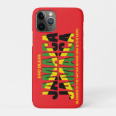 Stijlvolle GOD ZEGENE JAMAICA Vlag Case-Mate iPhone Case (Achterkant)