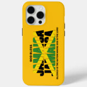 Stijlvolle GOD ZEGENE JAMAICA Vlag Case-Mate iPhone Case (Achterkant)