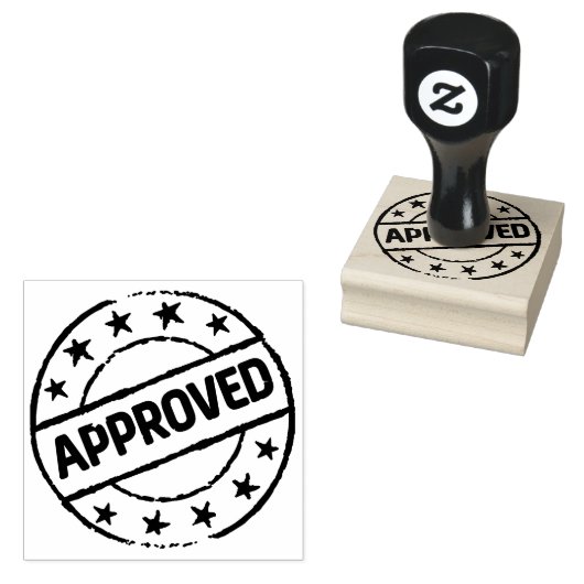 Stijlvolle GOEDGEKEURDE Uniforme Indrukken Paradij Rubberstempel (Gestempeld)