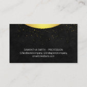 Stijlvolle Gold Accent Visitekaartje (Achterkant)