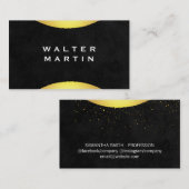 Stijlvolle Gold Accent Visitekaartje (Voorkant / Achterkant)