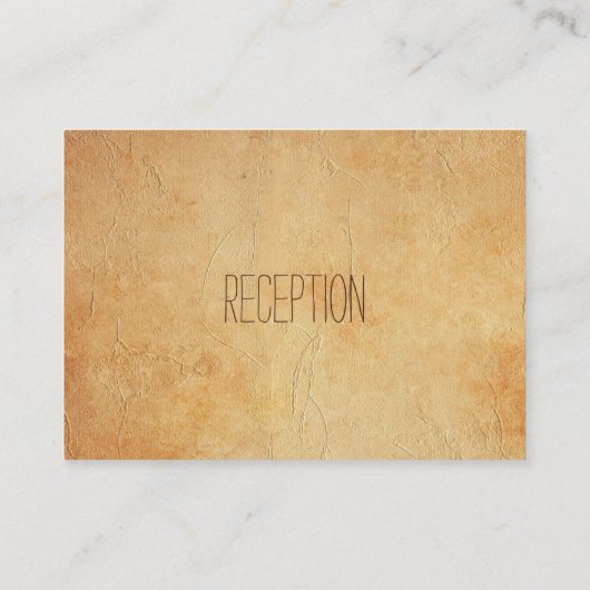 Stijlvolle Gold Confetti Stippen |  textuur Informatiekaartje (Achterkant)