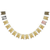 Stijlvolle Gold Glitter Foto & 21ste verjaardag Ba Vlaggetjes (Alle)