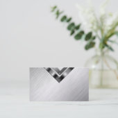 Stijlvolle Gold Professional-Visitekaartjes Visitekaartje (Staand voorkant)