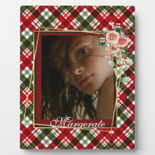 Stijlvolle Golden Floral Lijst elegante moderne fo Fotoplaat