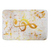Stijlvolle Golden Harmony Musical Chaos Ivory Badmat (Voorkant)