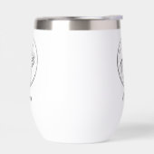 Stijlvolle golfer silhouet gepersonaliseerd (Links)