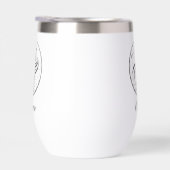 Stijlvolle Golfer Silhouet Persoonlijk (Rechts)