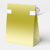 Stijlvolle gouden Confetti 50ste bruiloft dank u g Bedankdoosjes (Achterkant)