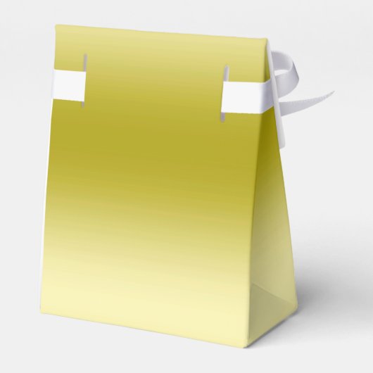 Stijlvolle gouden Confetti 50ste bruiloft dank u g Bedankdoosjes (Achterkant)