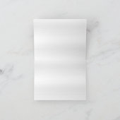 Stijlvolle Gouden Confetti Stippen | Marineblauwe  Bedankkaart (Binnen)