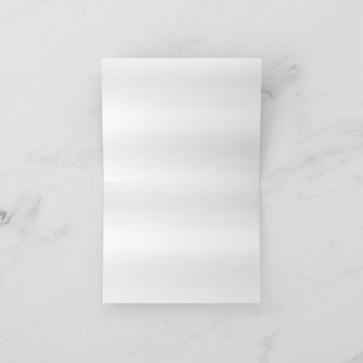 Stijlvolle Gouden Confetti Stippen | Navy Blauwe S Bedankkaart (Binnen)