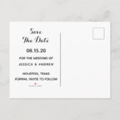 Stijlvolle gouden decoratieve & ringen trouwdag uitnodiging briefkaart (Achterkant)