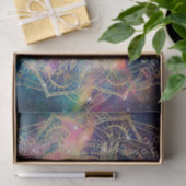 Stijlvolle gouden mandala kleurrijke Waterverf nev Tissuepapier (Geschenk)