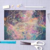 Stijlvolle gouden mandala kleurrijke Waterverf nev Tissuepapier (Craft)